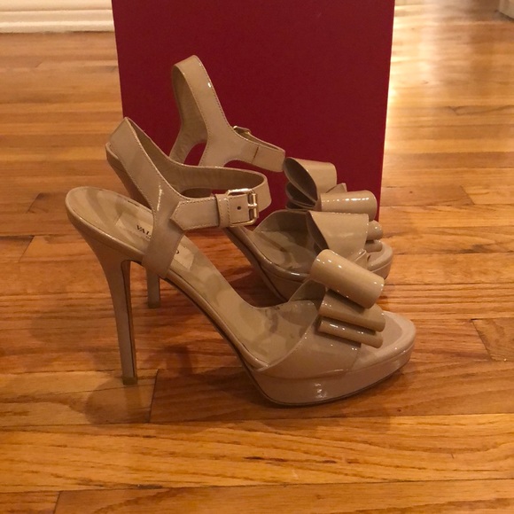Valentino nude bow heels size 37 - Picture 2 of 8